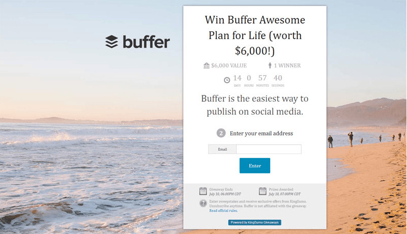 Faire connaitre son site web avec un concours viral avec cette extension pour wordpress